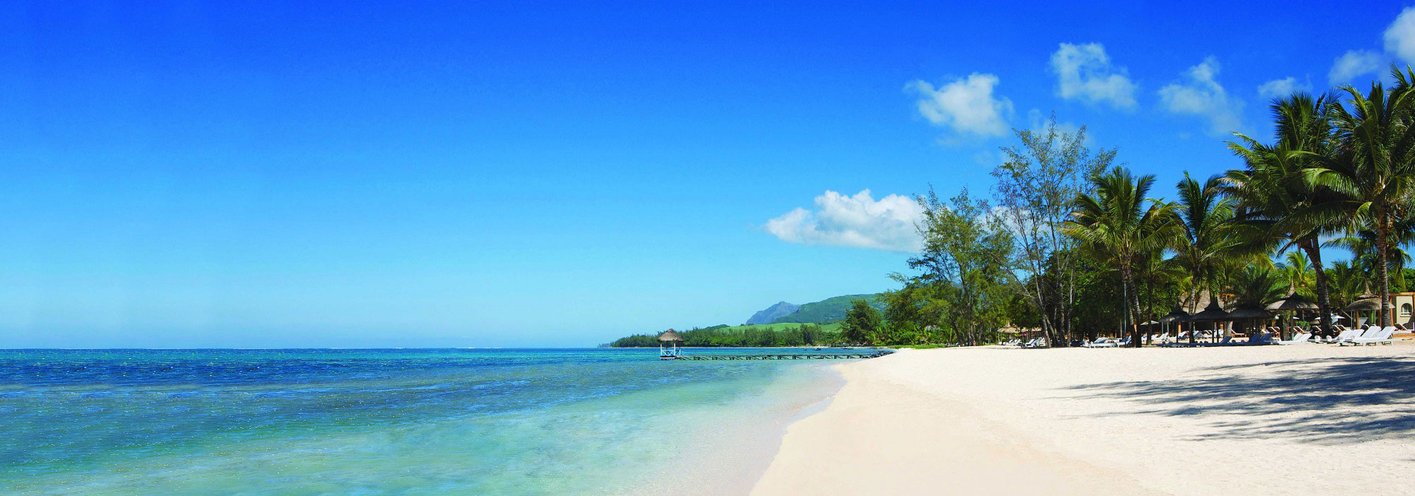 Mauritius romantic beach holiday